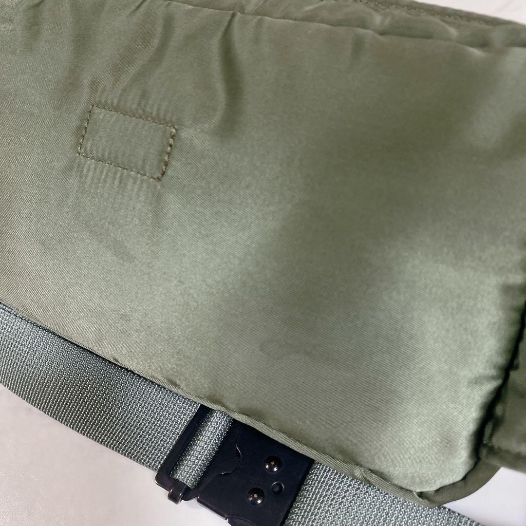 ポーター　PORTER　タンカー　ボディバッグ　斜めがけ　 セージグリーン