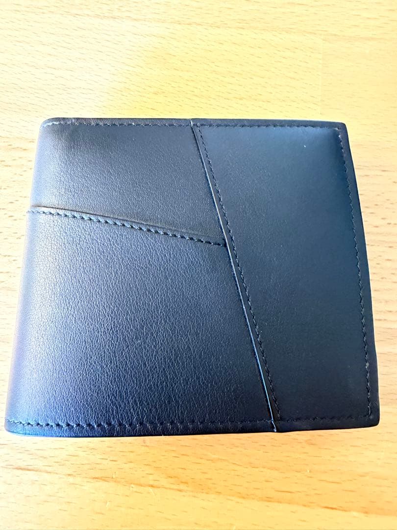 LOEWE ロエベ パズル バイフォールド ウォレット 黒 レザー二つ折り