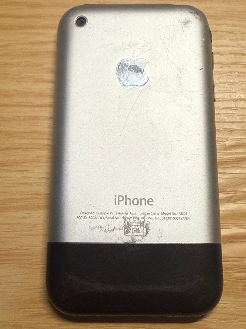 iPhone 2G 日本未発売　8GB 初代iPhone　第1世代 A1203