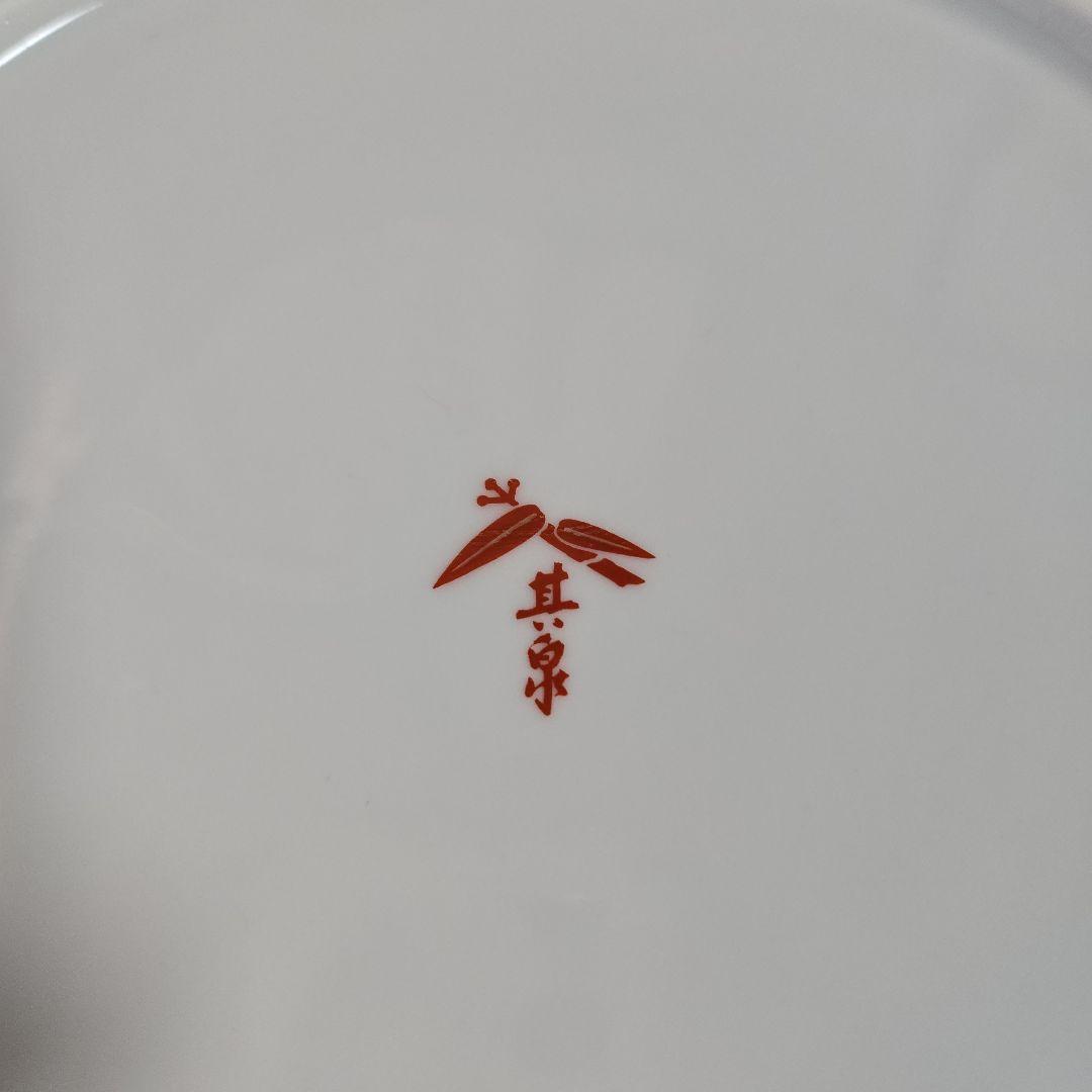 【希少な未使用美品】有田焼 其泉窯 染錦春秋紋　三段重