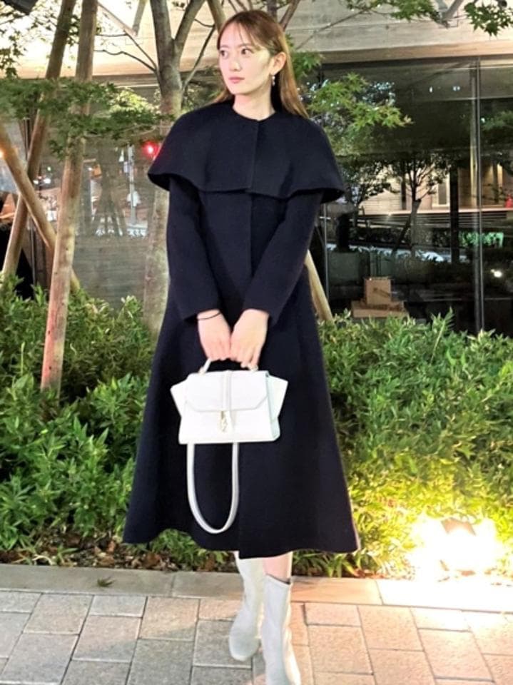 タグ付き新品 CELFORD 限定 入手困難 ケープ付きドレスコート