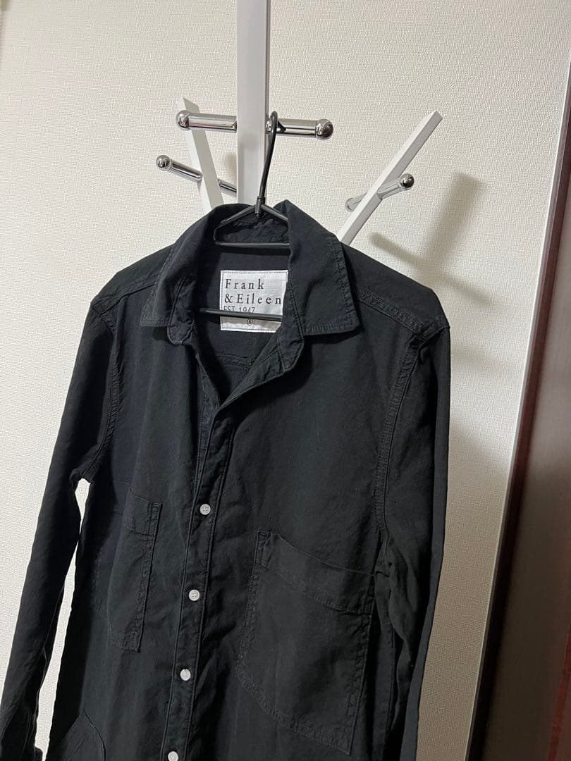 Frank & Eileen ブラックオールインワン