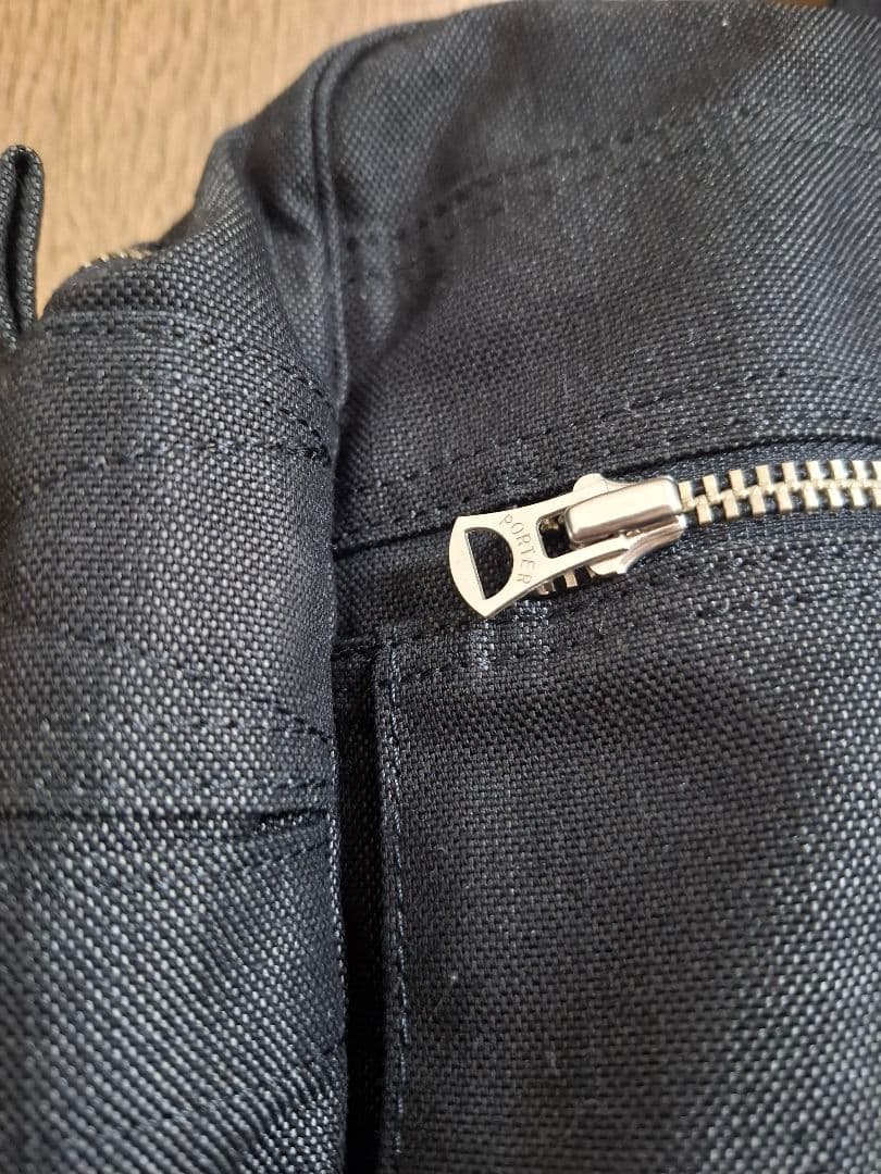 極美品☆ ポーター スモーキー ボストンバッグ ダブルポケット 黒