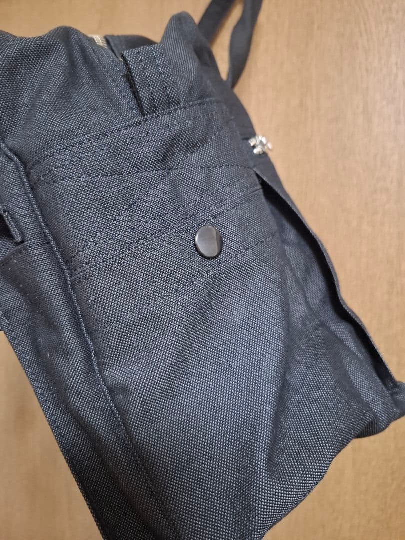 極美品☆ ポーター スモーキー ボストンバッグ ダブルポケット 黒