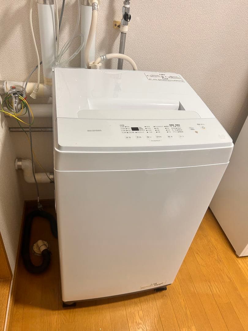 【あ】アイリスオーヤマ洗濯機6kg IAW-T604E 2023年