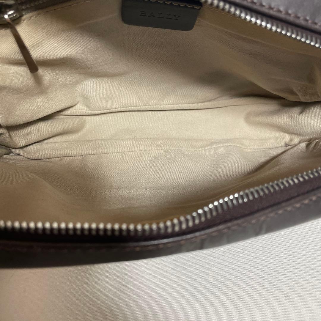 2601-181｜美品｜バリー ボディバッグ レザー ダークブラウン