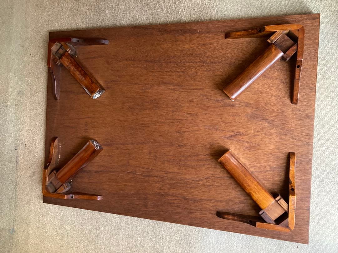 n*0様 【アンティーク】折れ脚テーブル 書写机 折り畳み机 ちゃぶ台 お稽古机