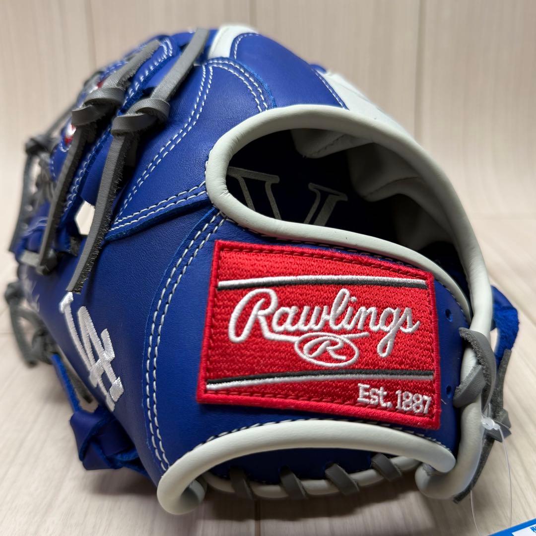 ローリングス　軟式ハイパーテックMLB TEAM　ドジャース　オールラウンド左投