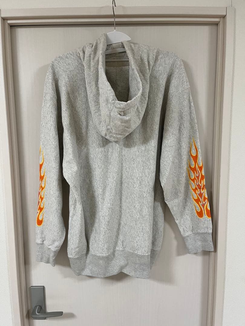 CHALLENGER FLAMES HOODIE チャレンジャー　SIZE：L