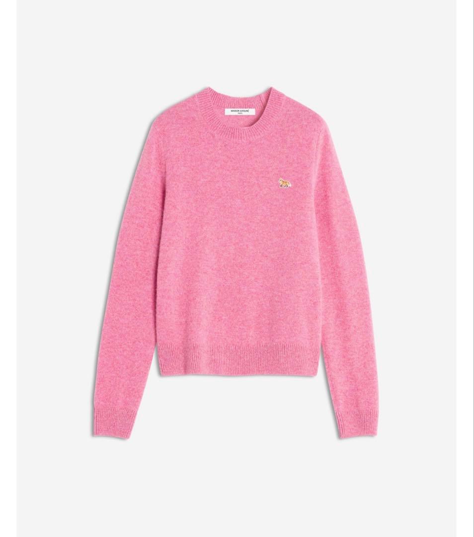 メゾンキツネ　ラムウール長袖プルオーバー　2025 MAISON KITSUNE