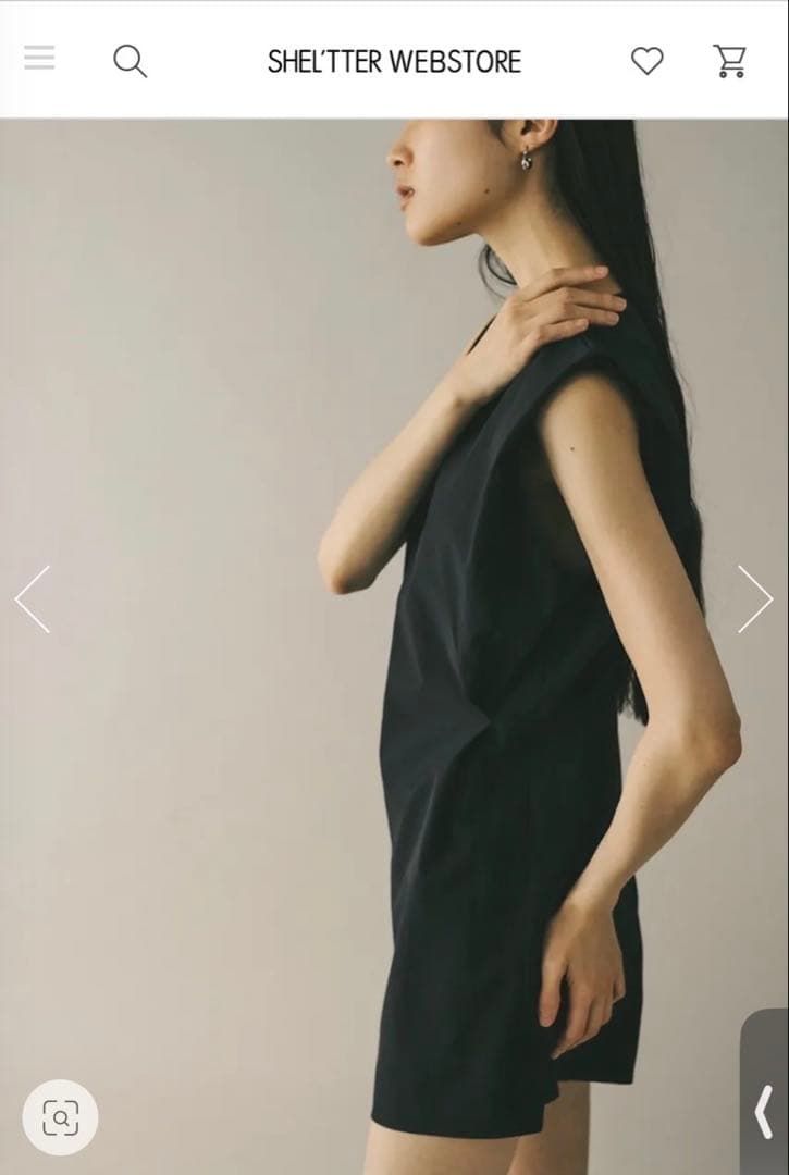 スタイルミキサー　タックワンピーススイムウェア