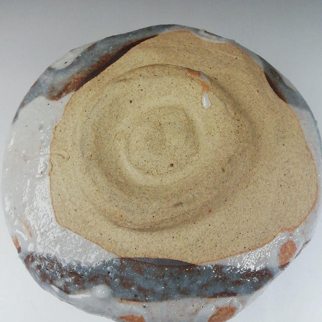 Ｔ４９２　茶碗　『鼡志野』『土渕善丕氏 造』　共箱　抹茶碗　茶道具