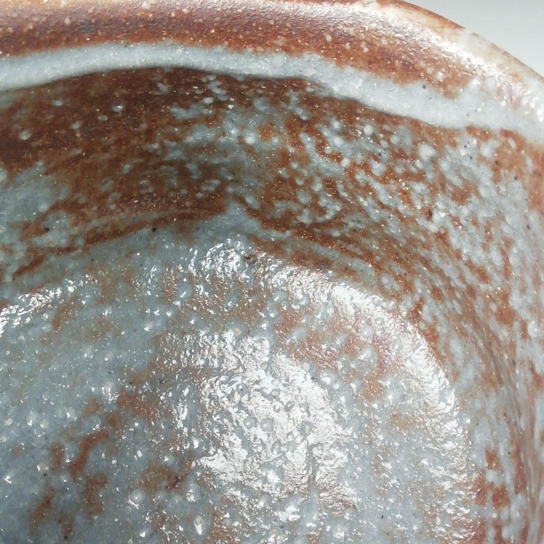 Ｔ４９２　茶碗　『鼡志野』『土渕善丕氏 造』　共箱　抹茶碗　茶道具