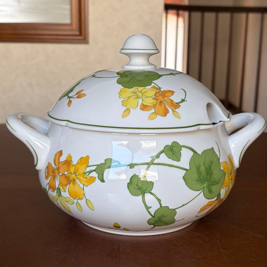 【希少品】ドイツ製　ビレロイ＆ボッホ★ゼラニウム★スープチューリン