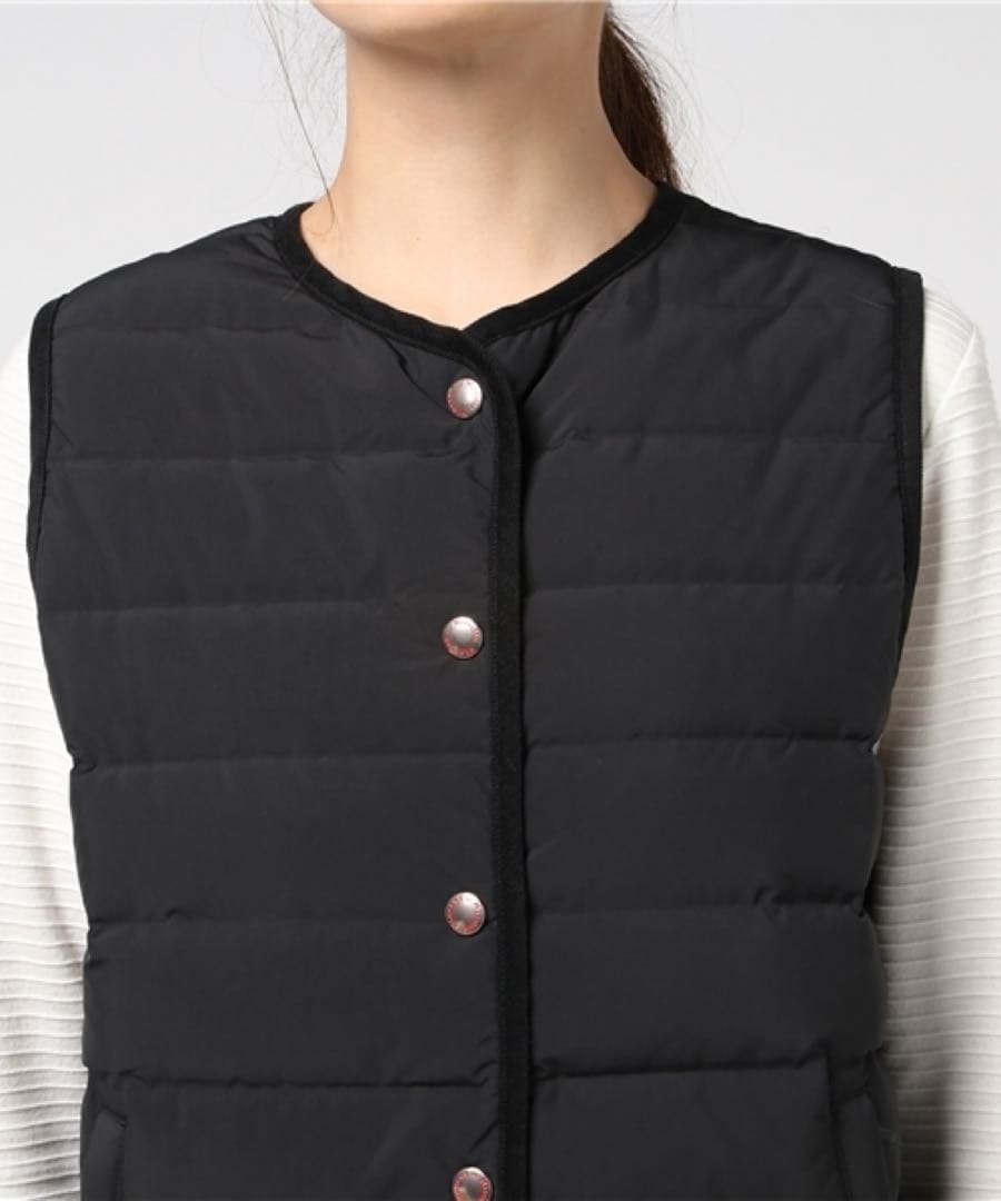 美品　Vincent et Mireille ステッチレスダウンベスト　36