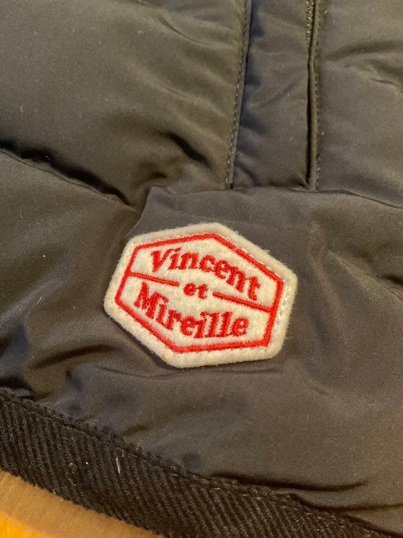 美品　Vincent et Mireille ステッチレスダウンベスト　36