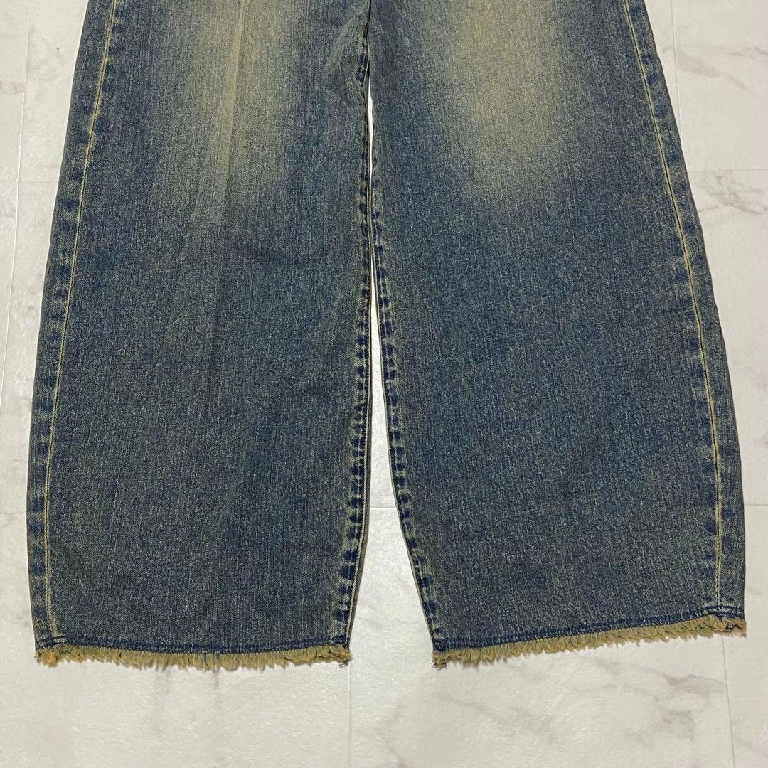 新品　LAGUA GEM CUT OFF LOOSEY ジーンズデニム 24