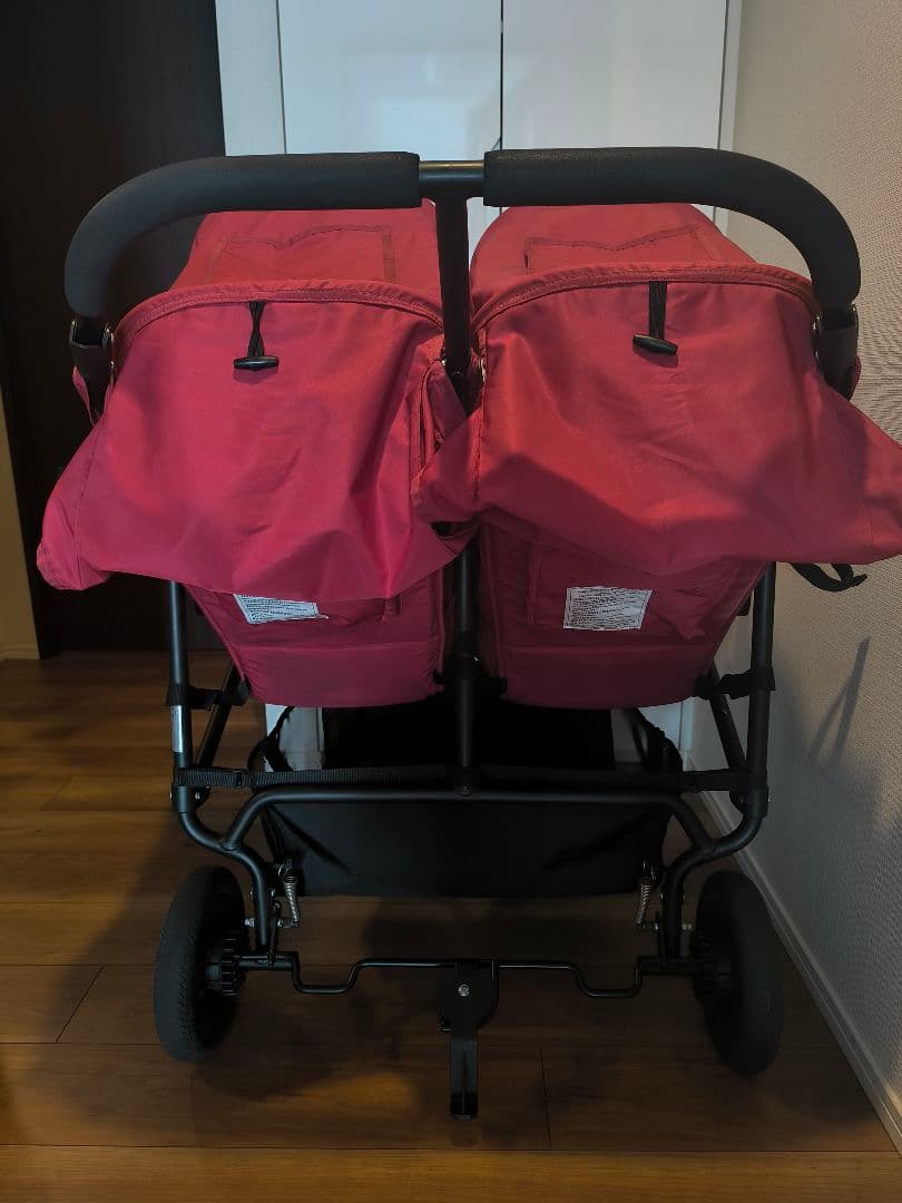 ☆エアバギーココダブル　レインカバー付き　air buggy 2人乗り　☆