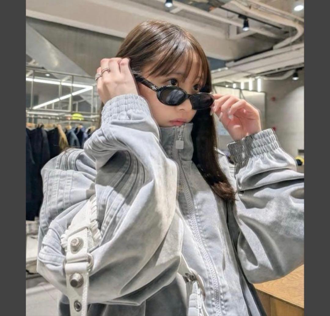 adidas 起毛ツイル Firebird TRACK TOP（XL）