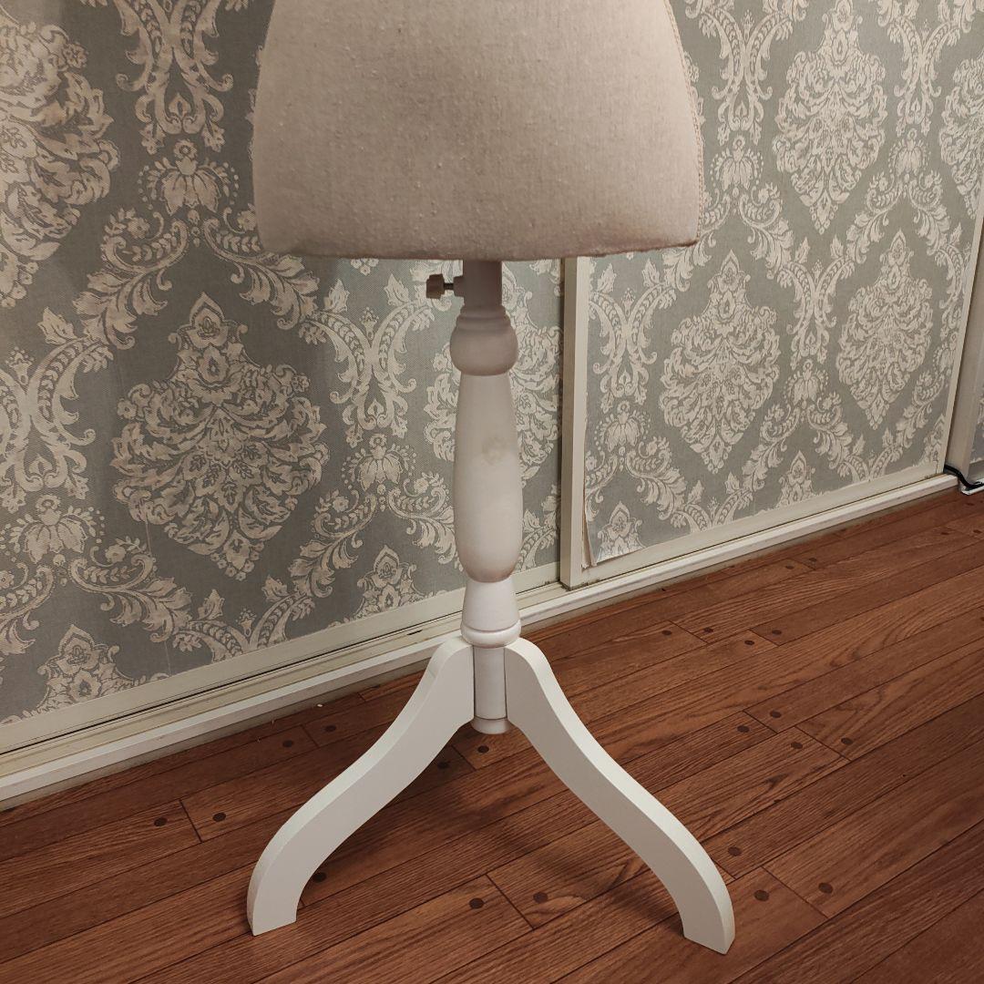 【美品】木製トルソー型マネキン　※高さ調整可能