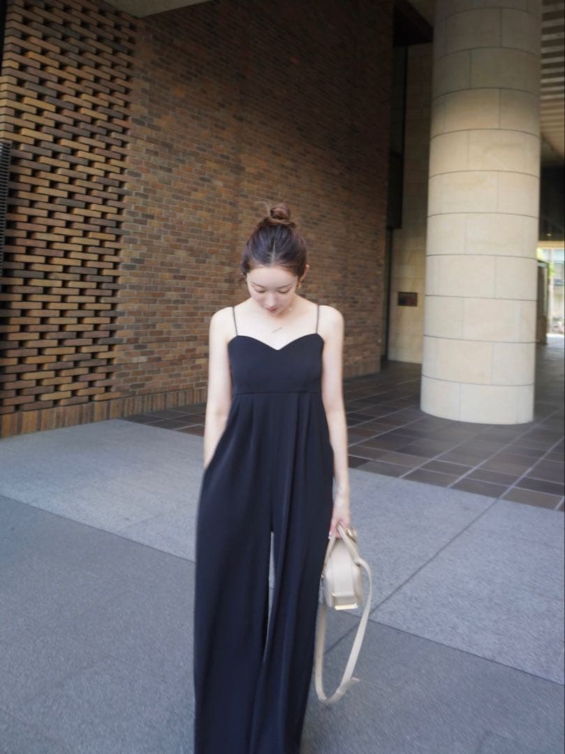 hyeon へヨン リボンオールインワン