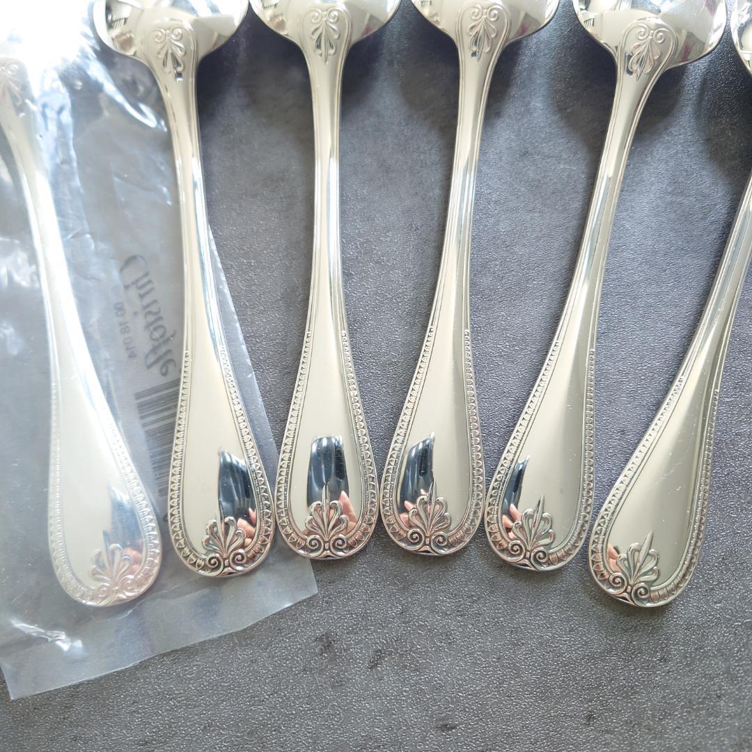 美品 クリストフル マルメゾン デザートスプーン 未開封含む 6点