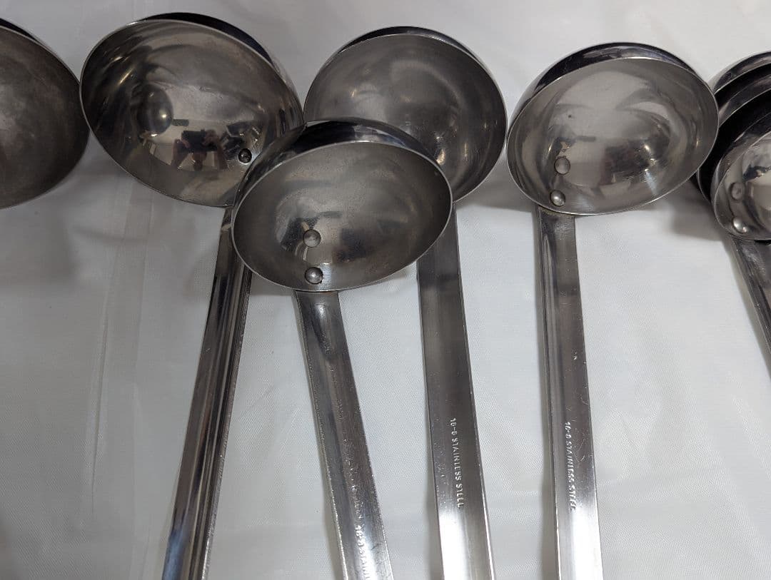 レードル　まとめ②　20本　ステンレス製 調理器具　業務用　厨房 洗浄済