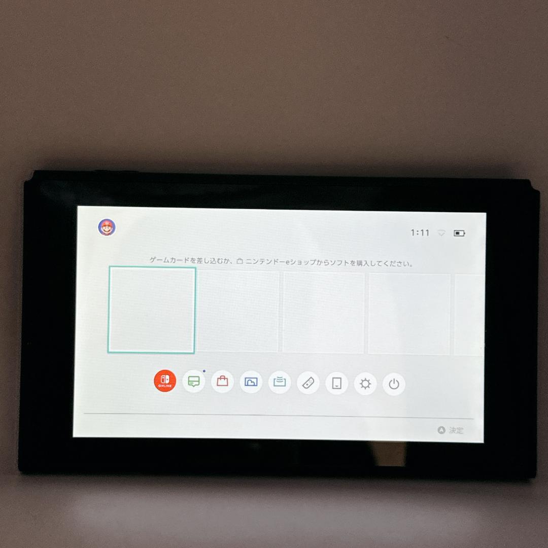 【ほぼ未使用】Nintendo Switch 初期型 64GB SDカード付