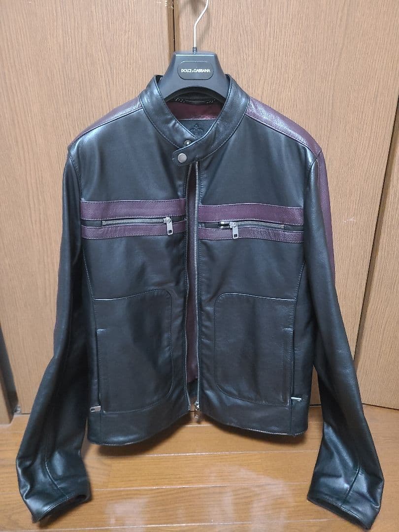 DOLCE&GABBANA レザージャケット