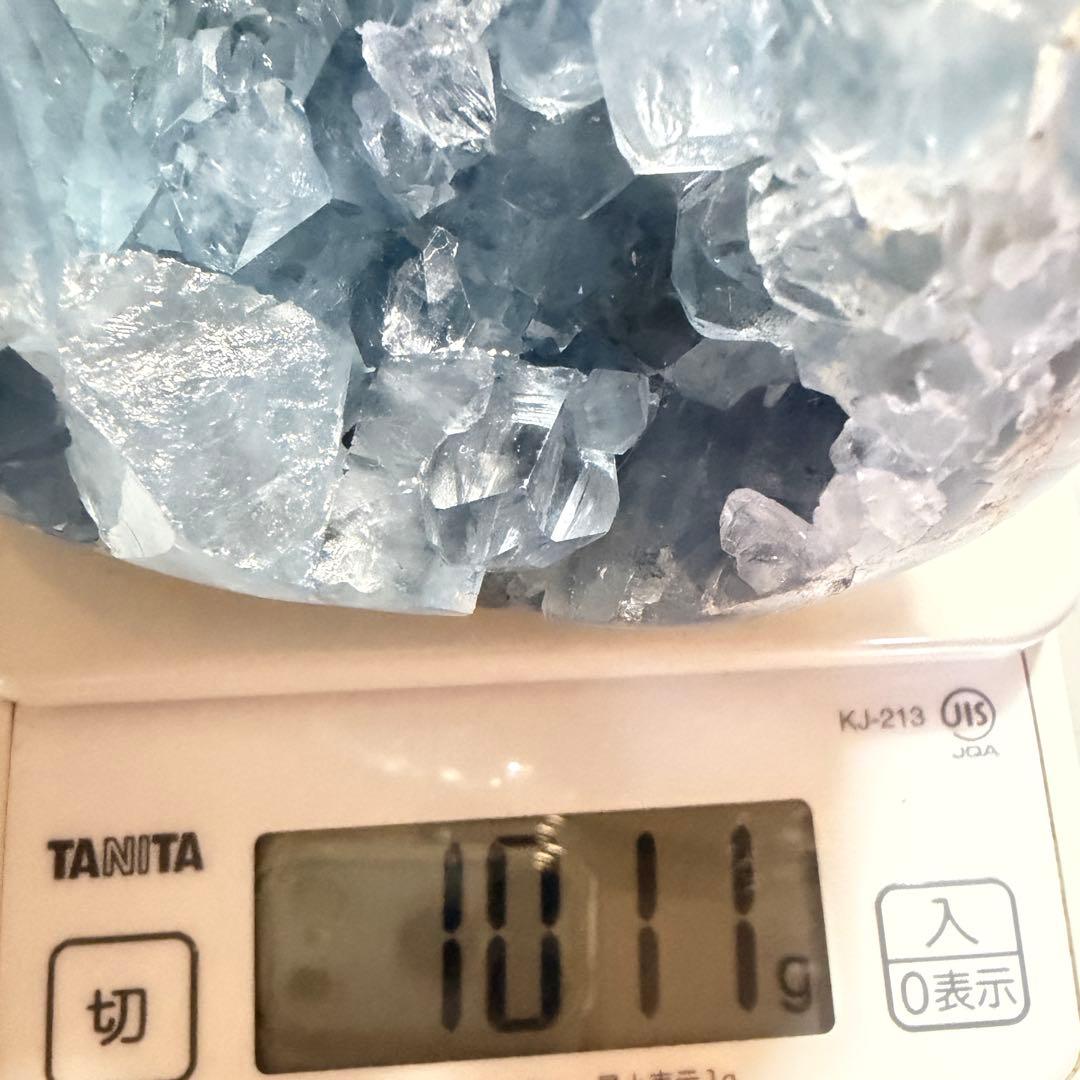 セレスタイト原石☘︎ ݁˖クラスター1キロ　天使の石　天然石