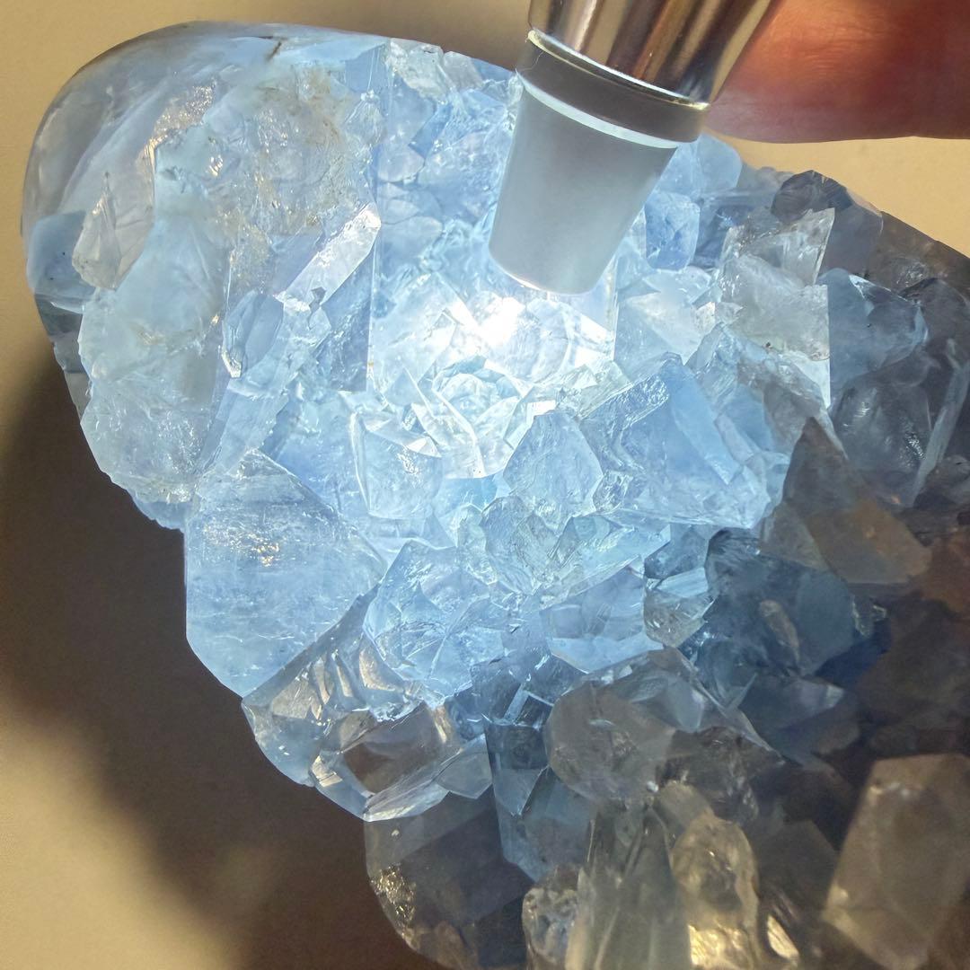 セレスタイト原石☘︎ ݁˖クラスター1キロ　天使の石　天然石