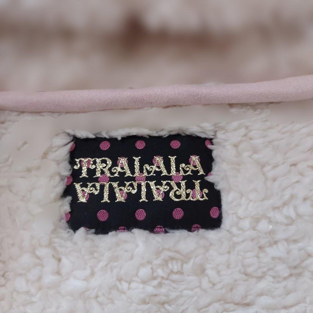TRALALA フリースフード付きジャケット
