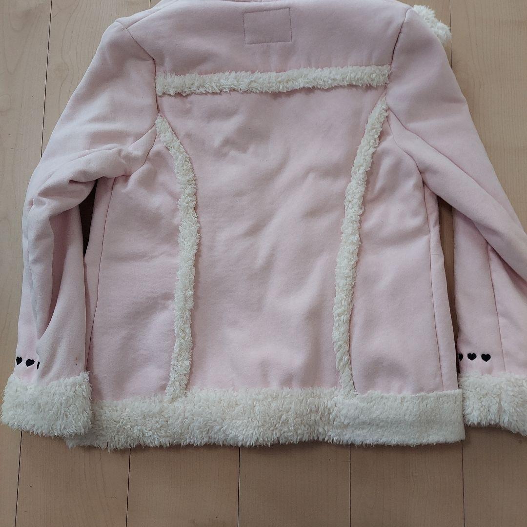 TRALALA フリースフード付きジャケット