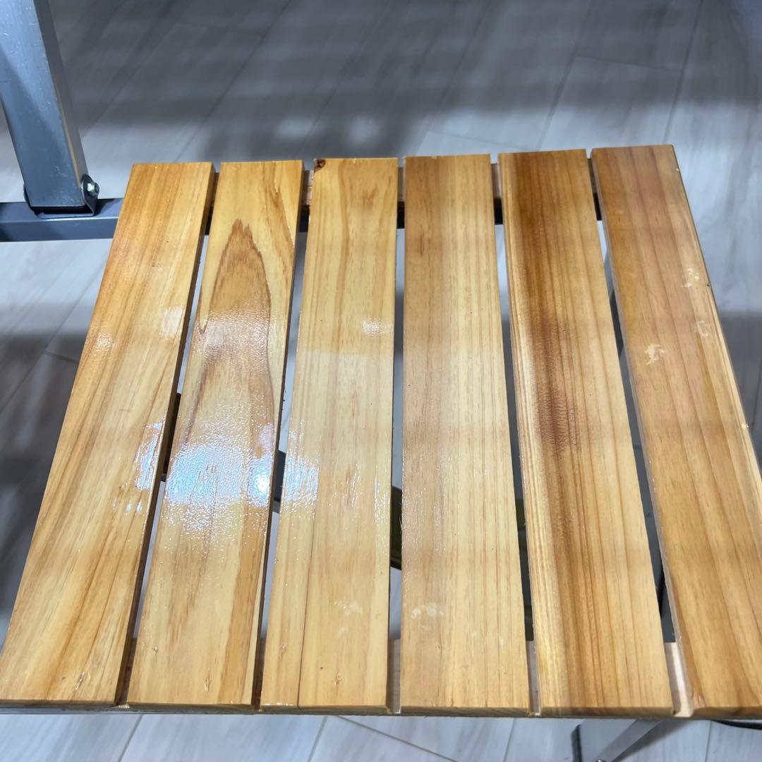 木製 折り畳み ピクニック　テーブルセット 椅子一体型　BBQ アウトドア