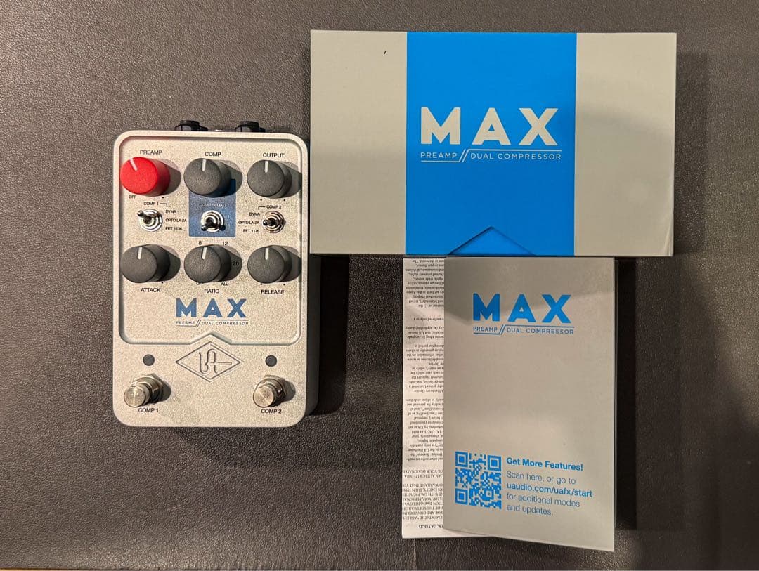 ギター UNIVERSAL AUDIO UAFX MAX Preamp & Comp