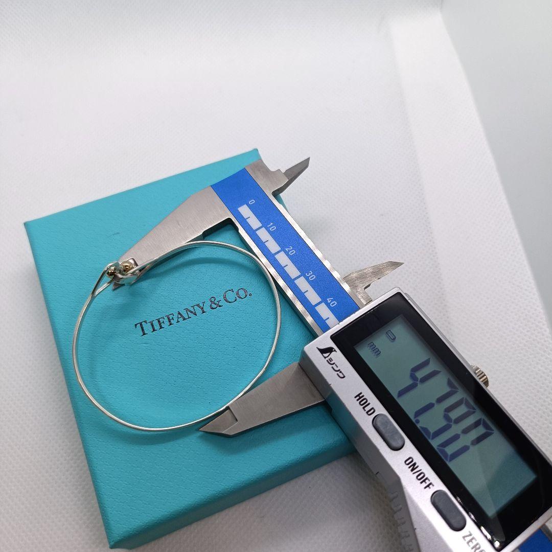 美品✨️　ティファニー　ラブノット　ブレスレット　ゴールド　シルバー　コンビ