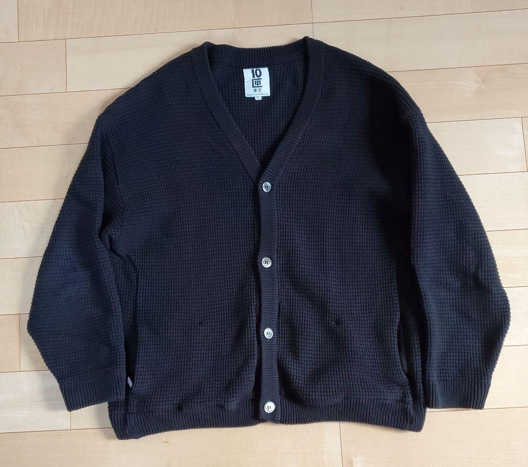 10匣TenboxカーディガンXLブラック