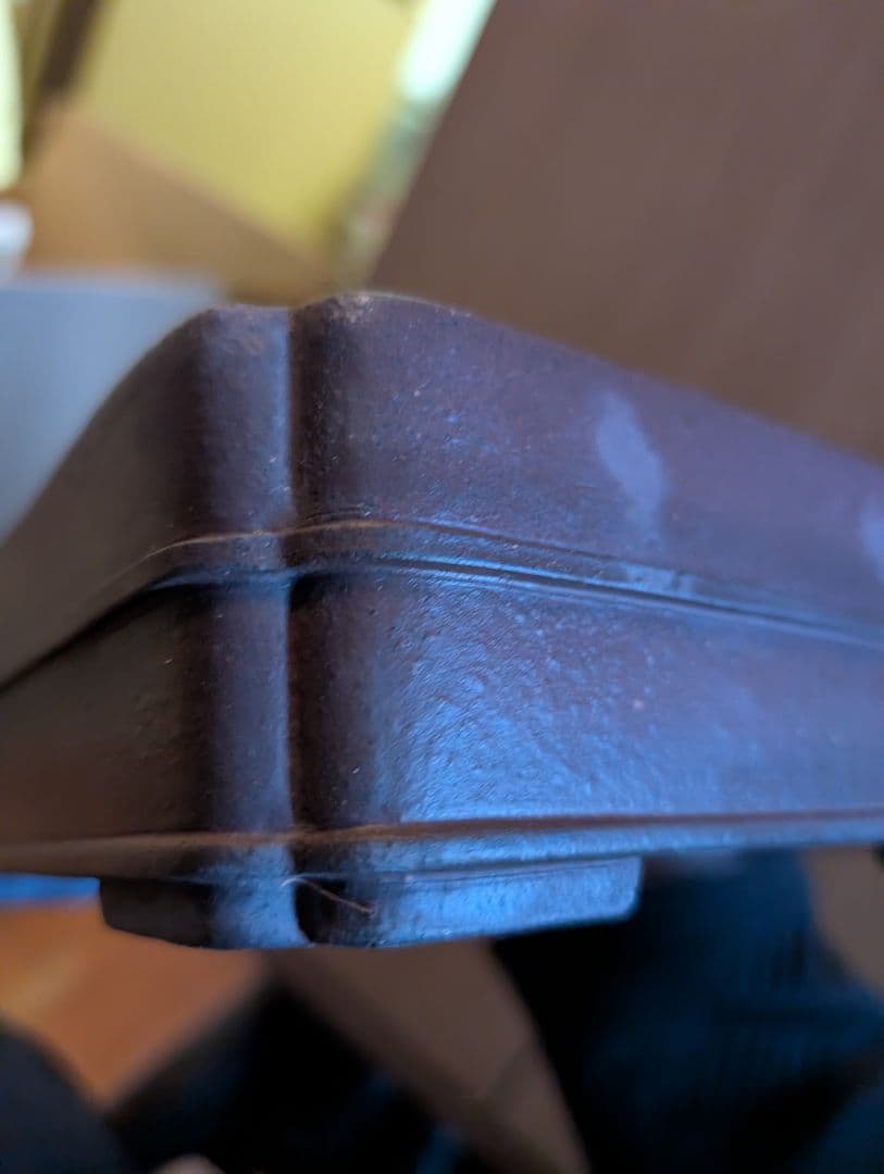 貴重品常滑松泉焼印！盆栽鉢、陶器製の四角い鉢