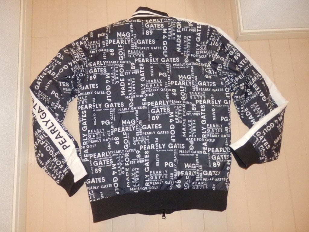 パーリーゲイツ★人気 リバーシブル4 WAY暖かジャケット★サイズ5 L