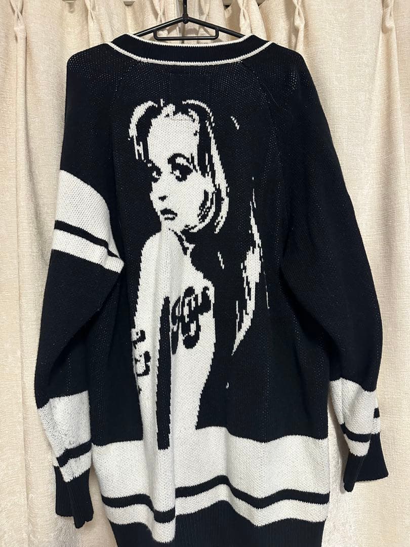 HYSTERIC ロゴカーディガン フリー 美品 ヒステリックグラマー