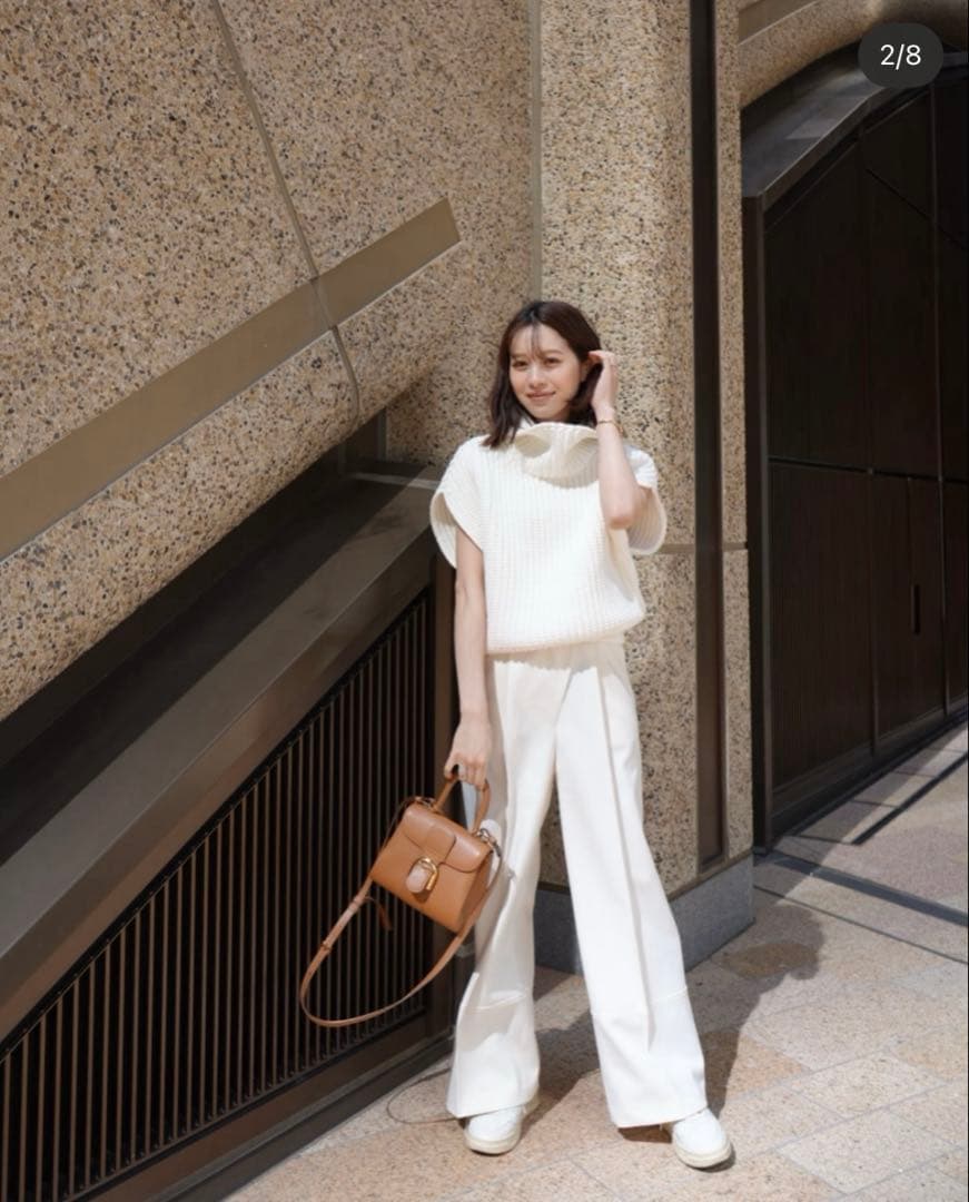 laubeblanc⭐︎ High-neck Knit Tops