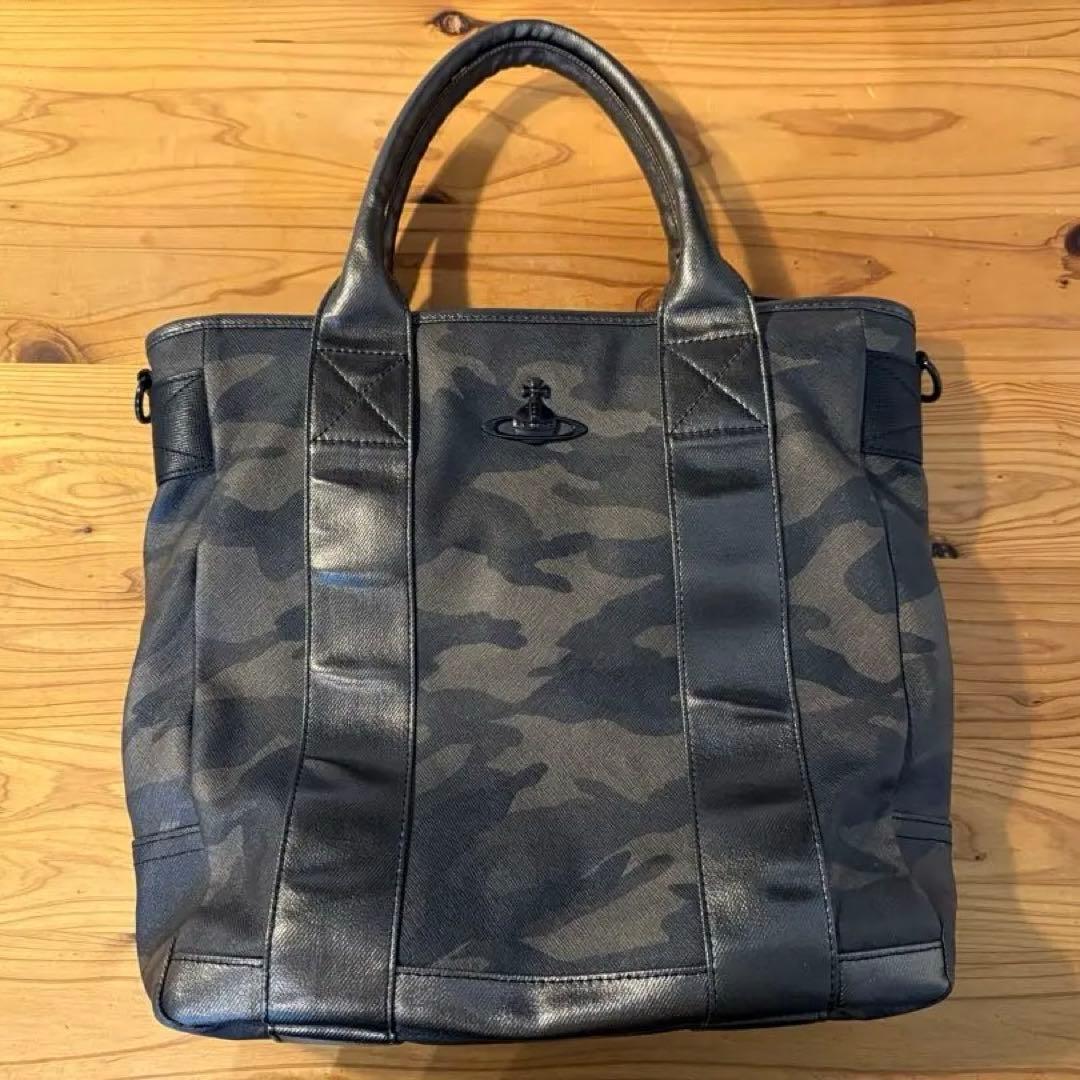 値下げ！Vivienne Westwood ヴィヴィアン 迷彩 トート