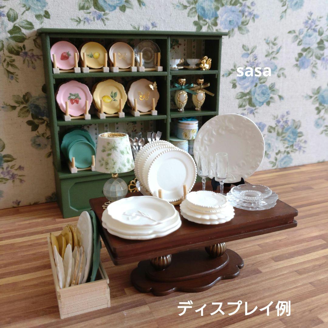 ミニチュア家具　ミニチュア雑貨屋さんの家具セット