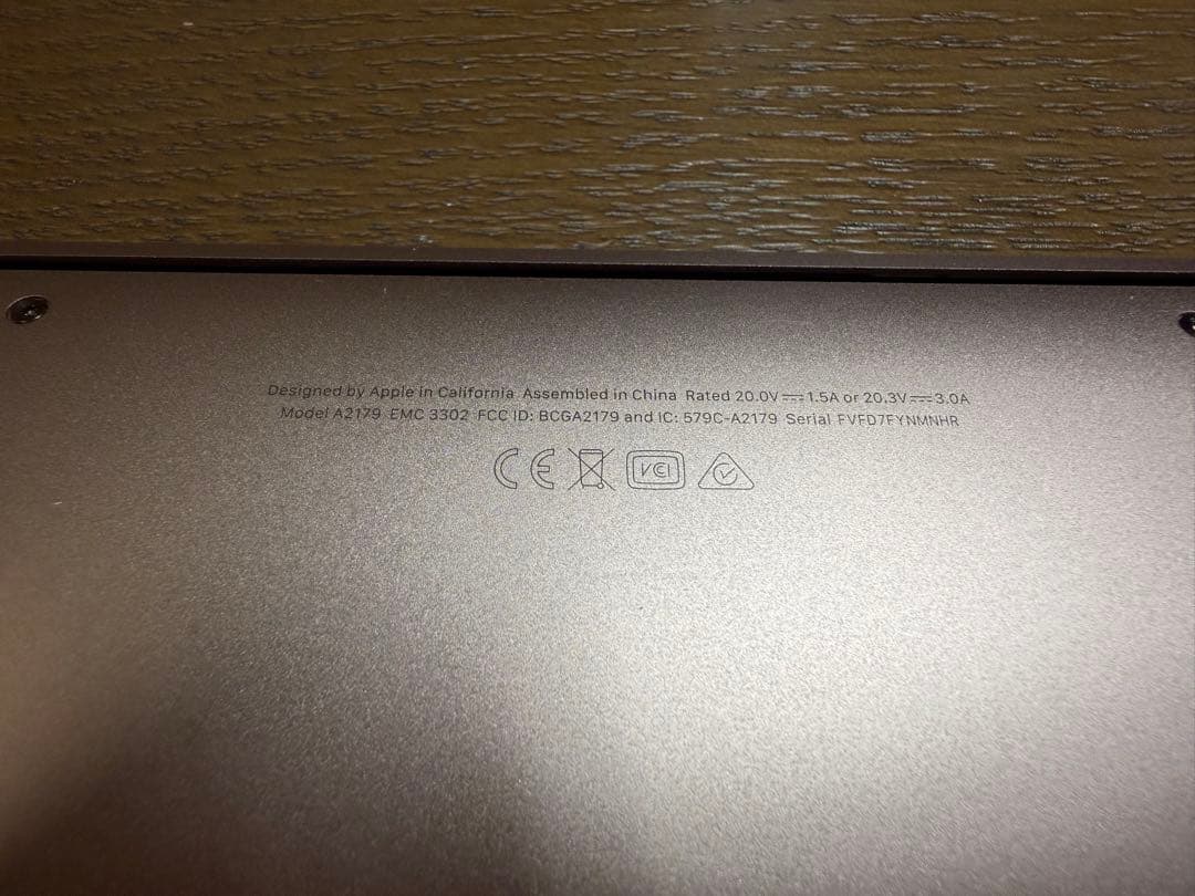 MacBook Air 2020 ピンクゴールド13インチ バッテリー96%