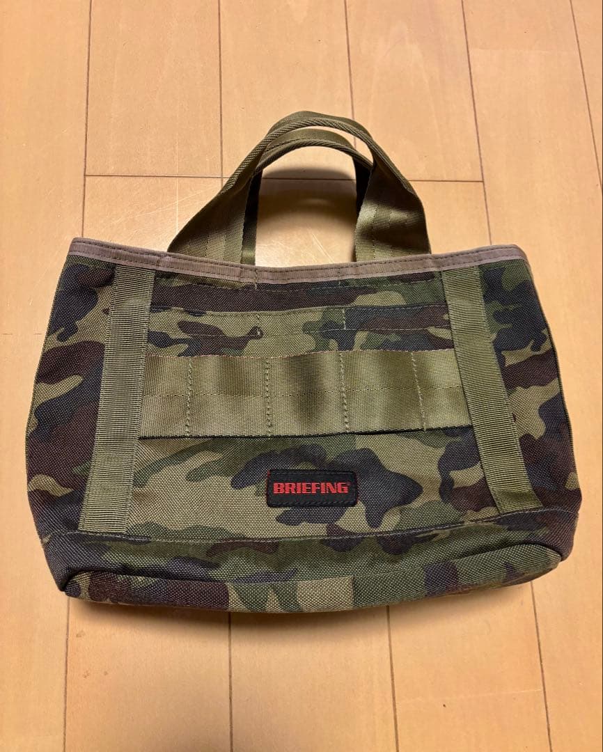 ブリーフィング　カートバッグ　カートトート　迷彩　カモフラ
