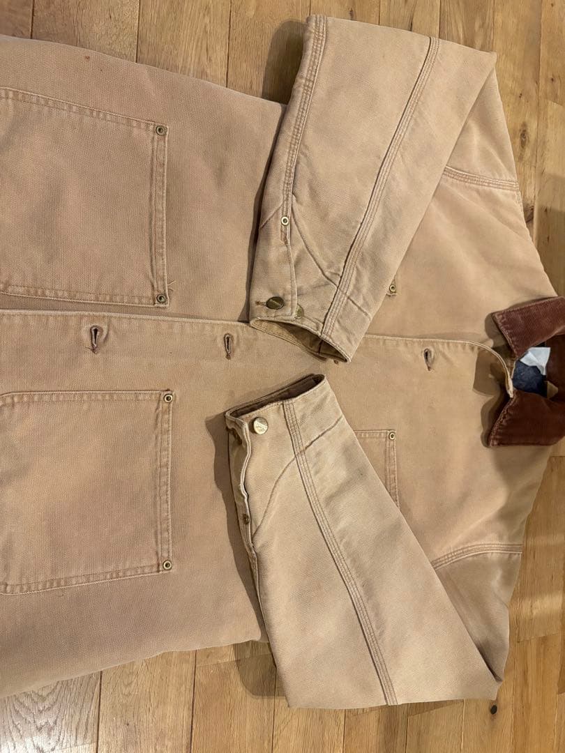 カーハートCarhartt ミシガンチョアコート裏地あり80s90s usa製