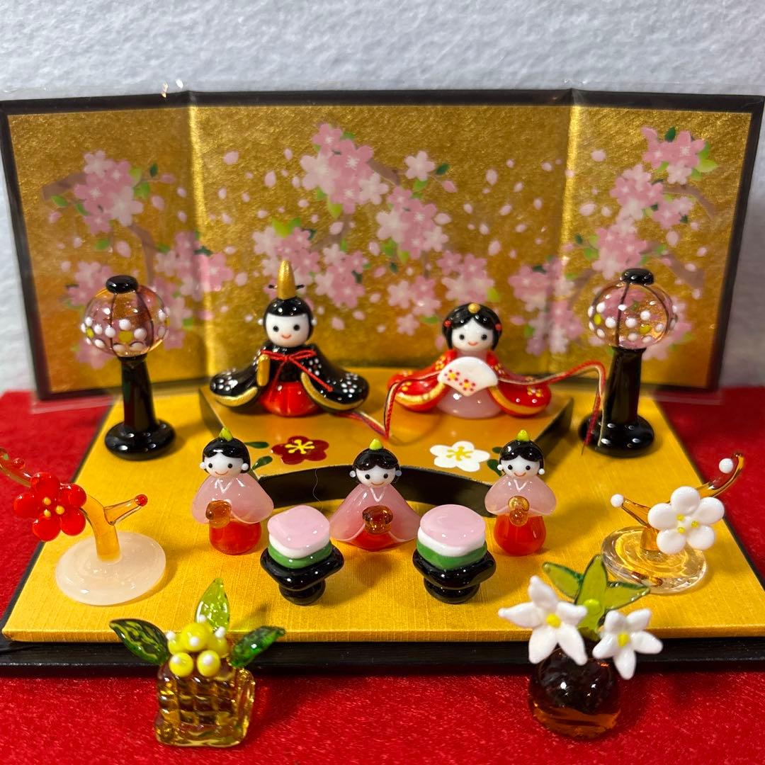 メルえつこ　ガラス細工　ミニチュア