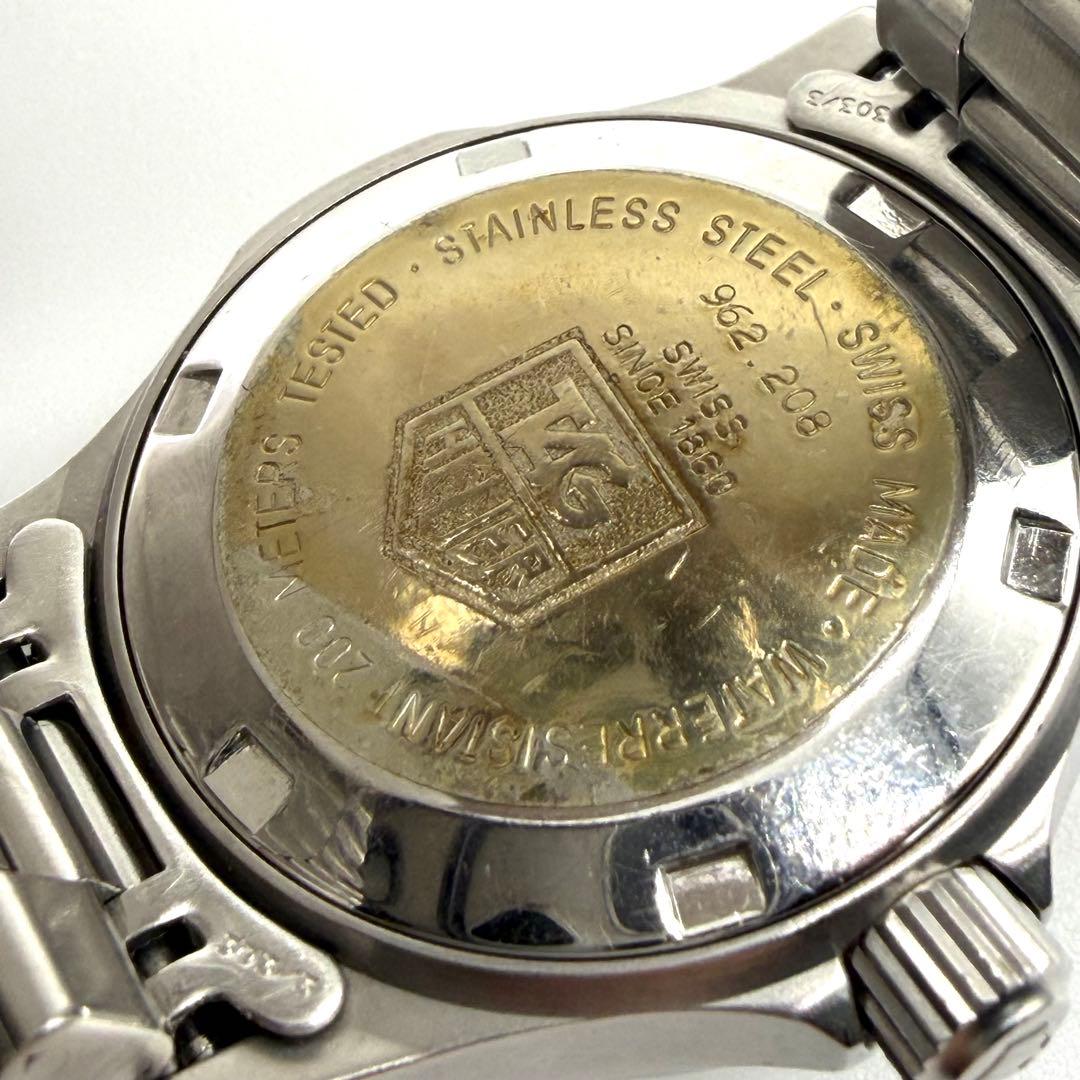 稼働★美品★ TAG HEUER タグホイヤー クォーツ シルバーレディース時計
