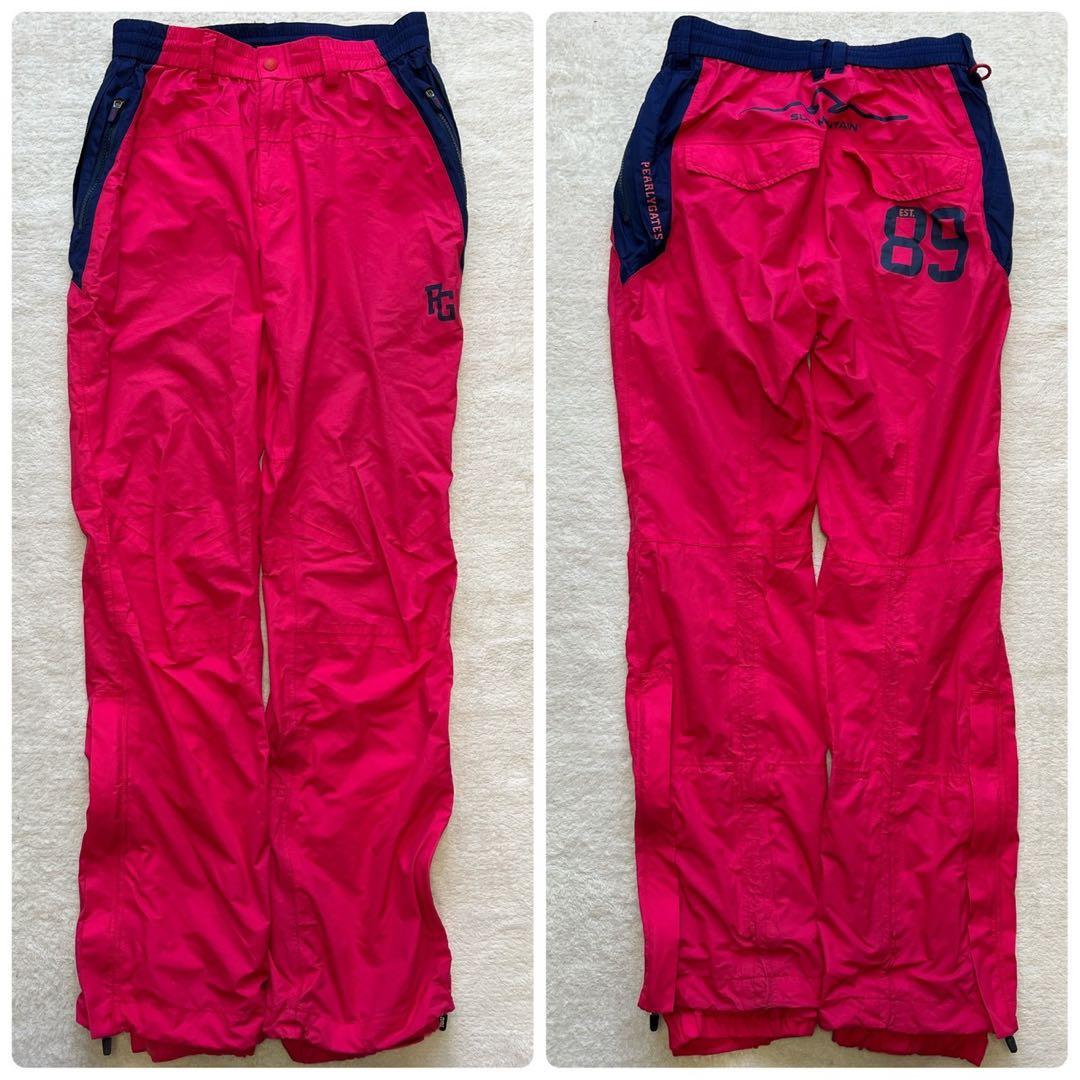 パーリーゲイツ　サンマウンテン　コラボ　レインウエア　パンツ　フード　２WAY