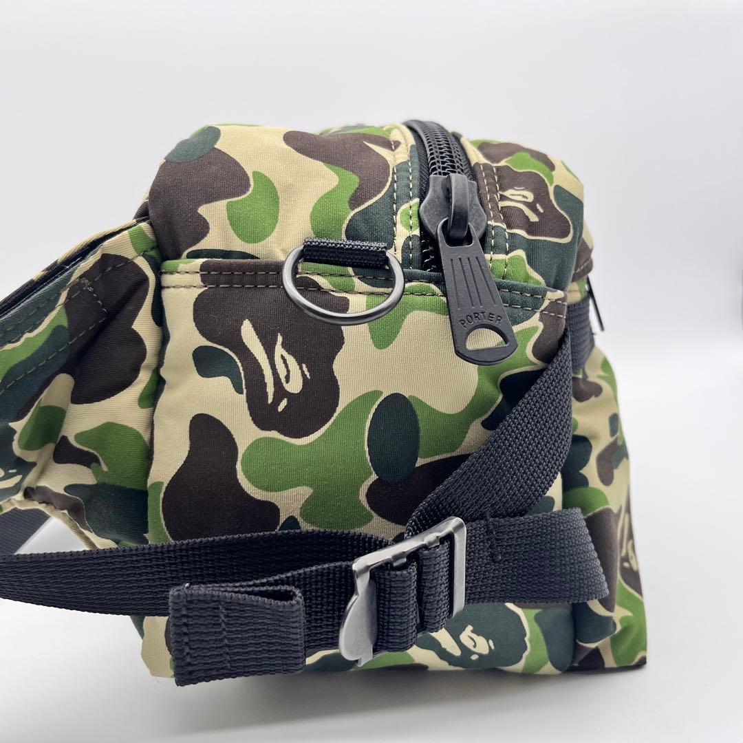 未使用 ポーターエイプ コラボ ボディバッグ カモ柄 1stCAMO ショルダー